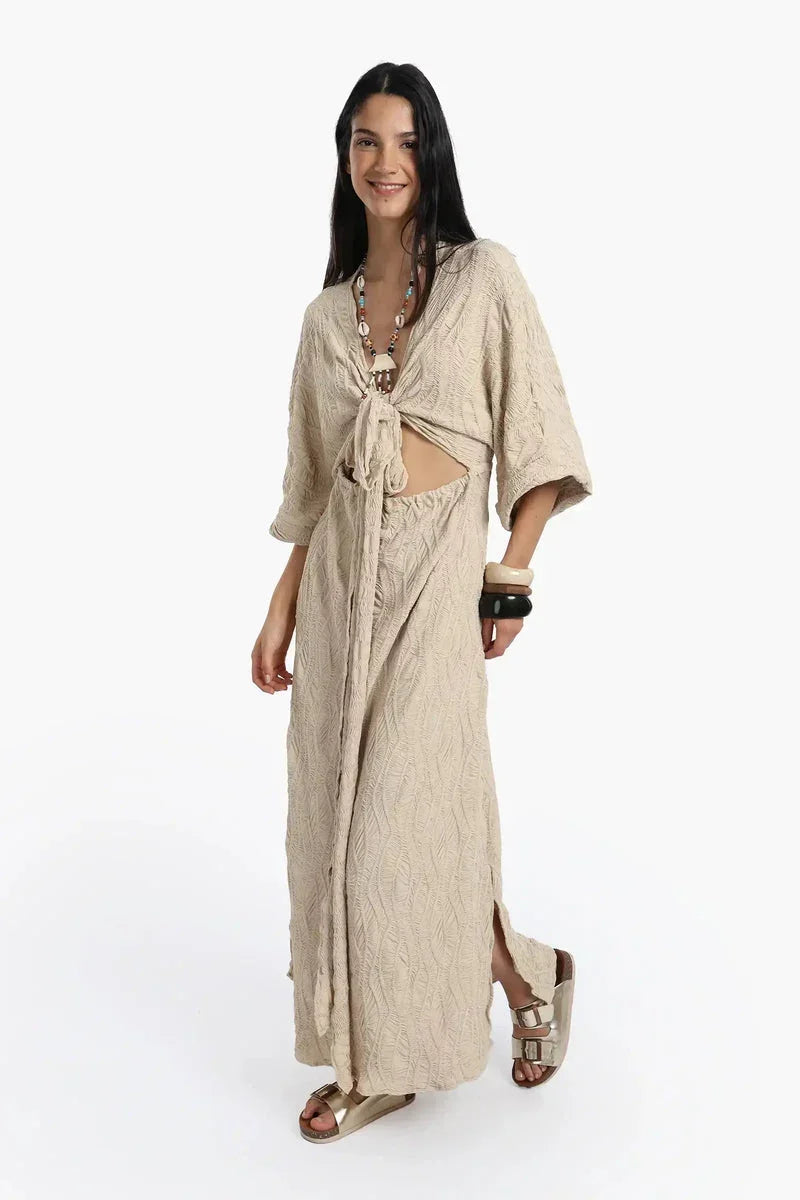 Front Cut-Out Beach Dress - Carina 13