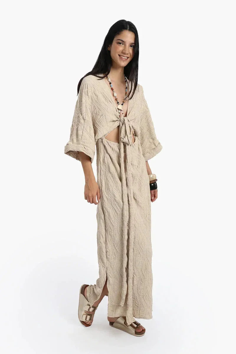 Front Cut-Out Beach Dress - Carina 5