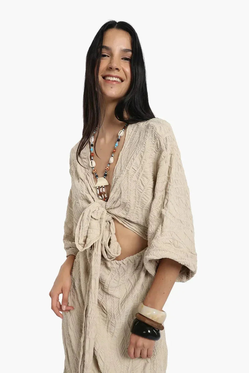 Front Cut-Out Beach Dress - Carina 11