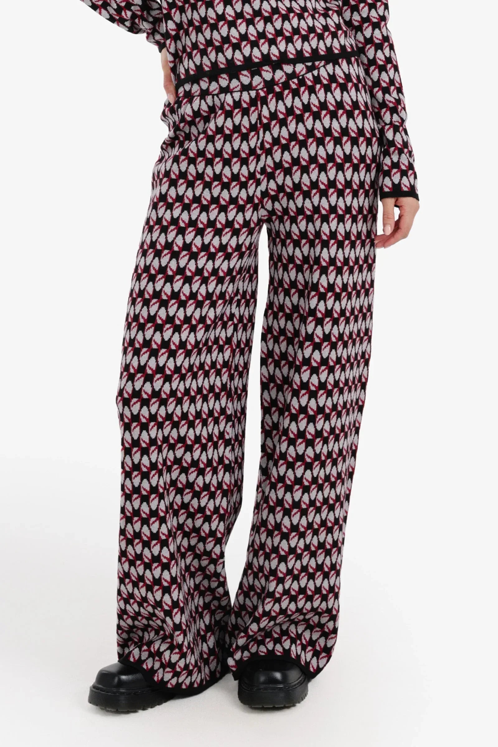 Carina - Self Pattern Lounge Pants 2