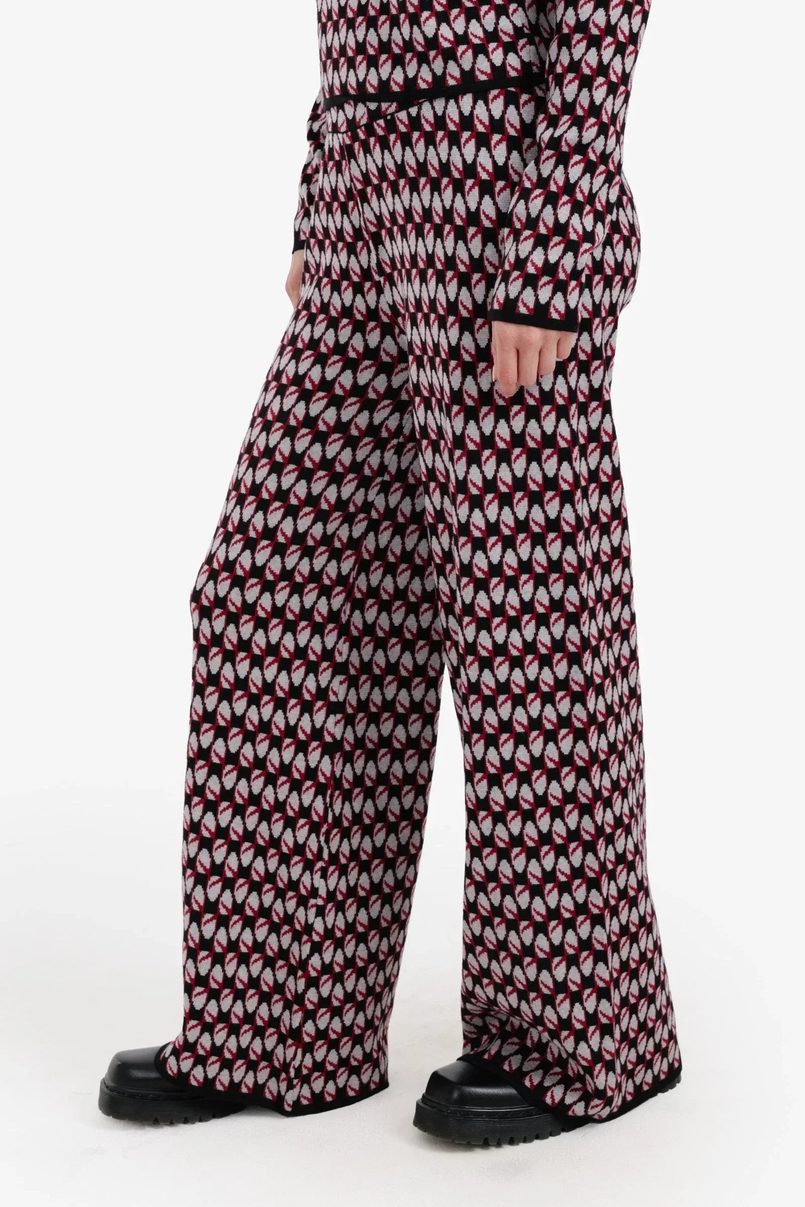 Carina - Self Pattern Lounge Pants 3