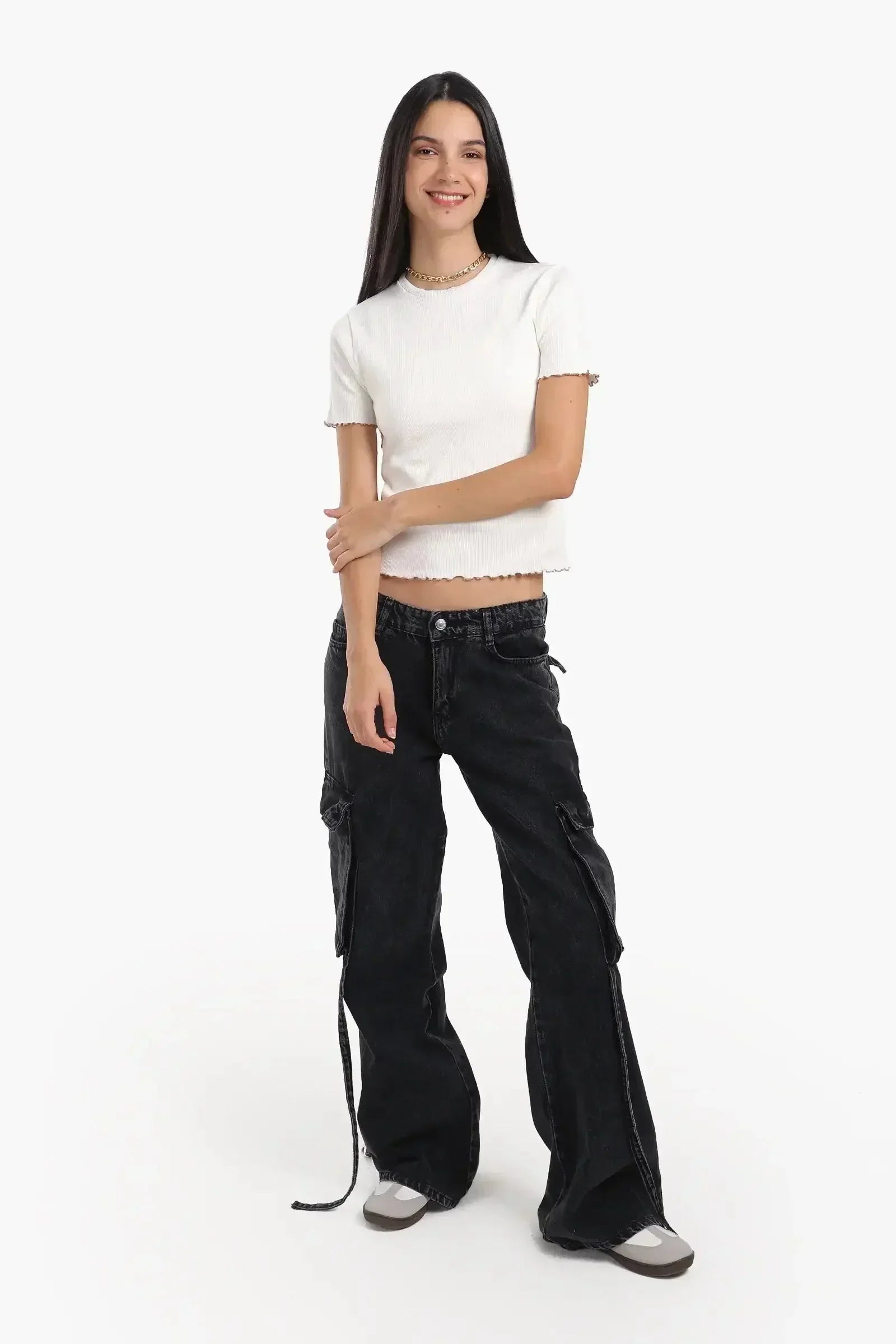 Carina - Top with Colored Edges 16