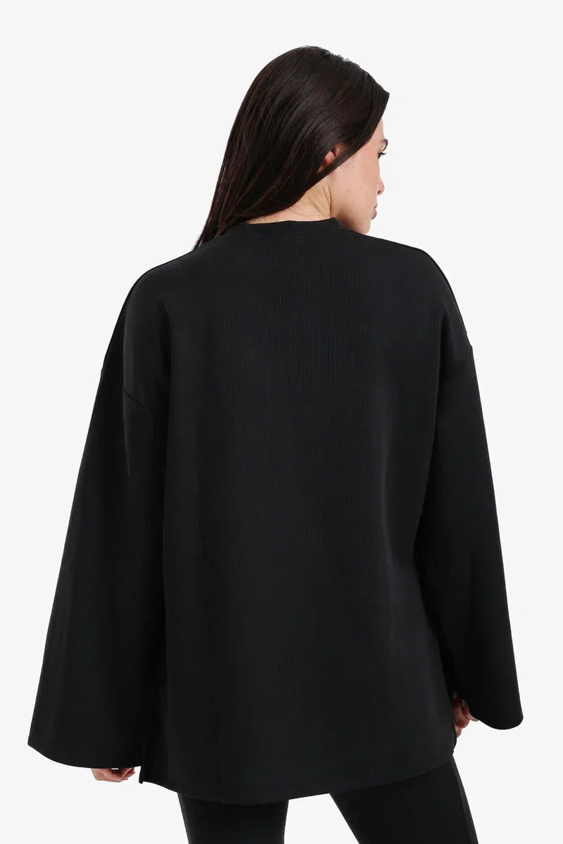 Crew Neck Wide Blouse - Carina 4