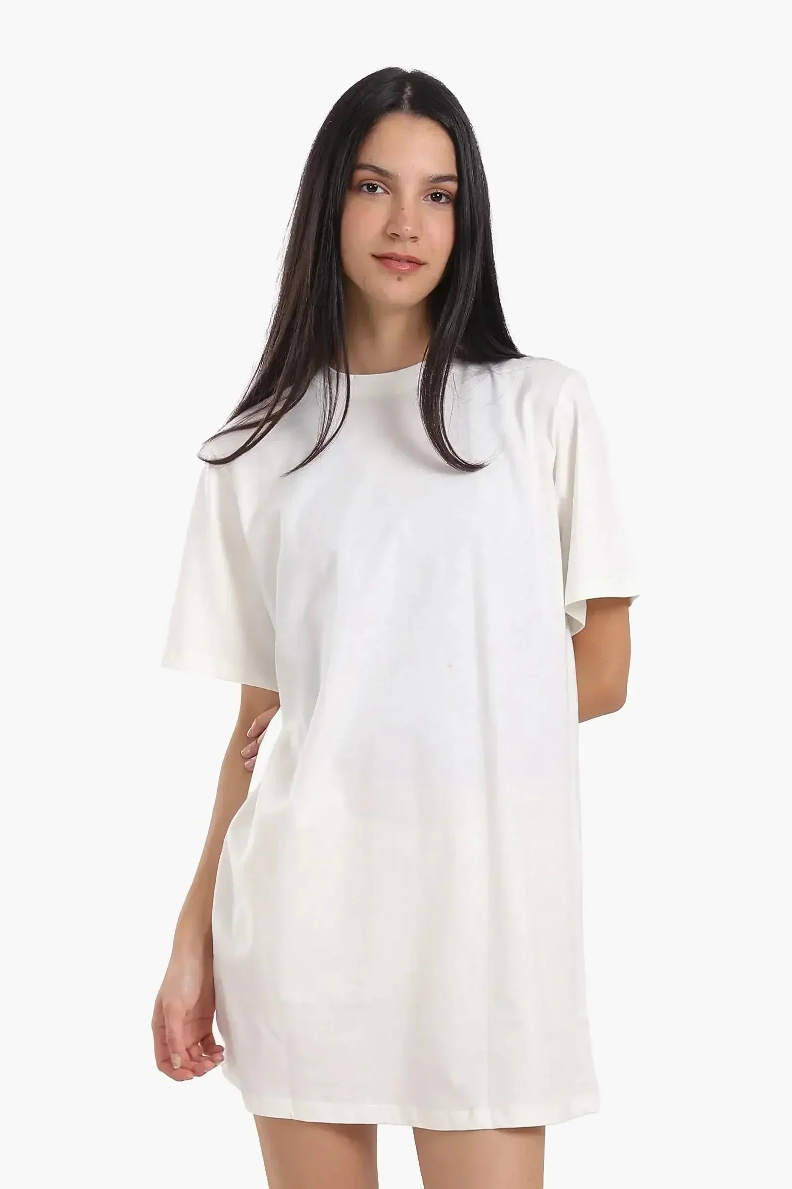 Carina - Short Sleeves Cotton Dress 4