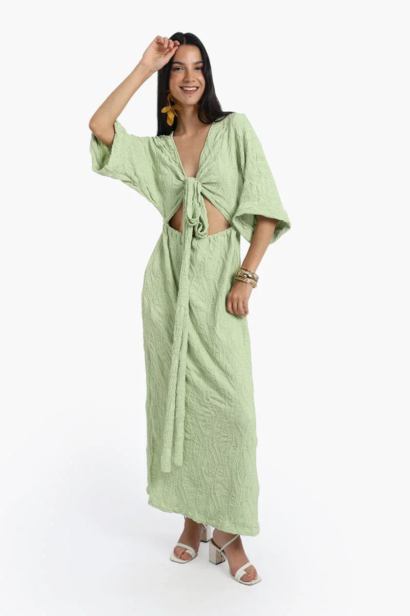 Front Cut-Out Beach Dress - Carina 3