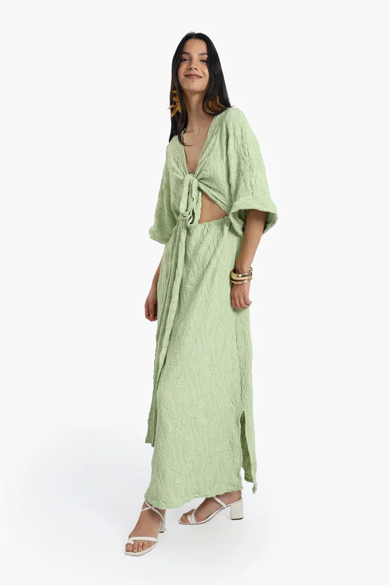 Front Cut-Out Beach Dress - Carina 12