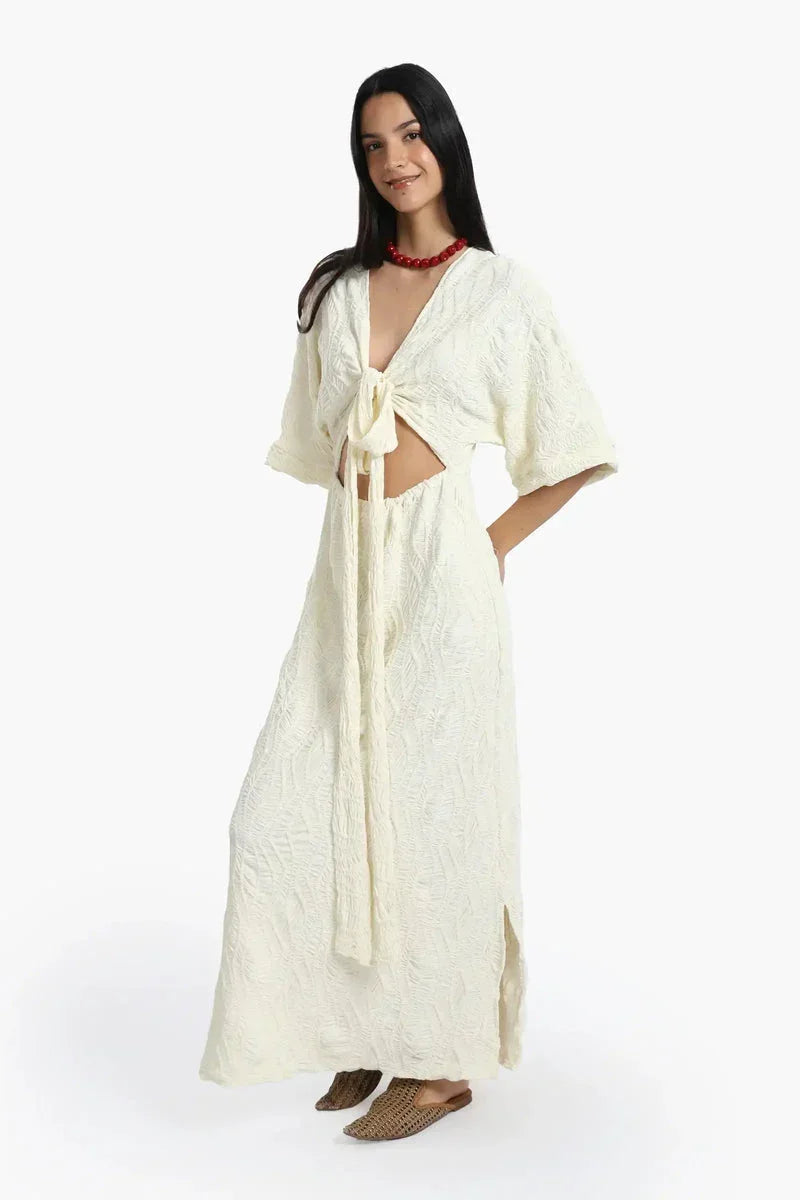 Front Cut-Out Beach Dress - Carina 4