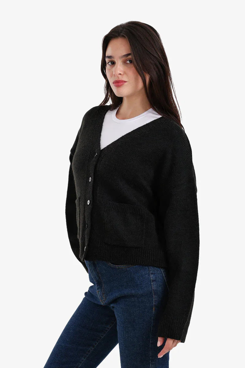 Carina - Classic Button-Down Cardigan 2