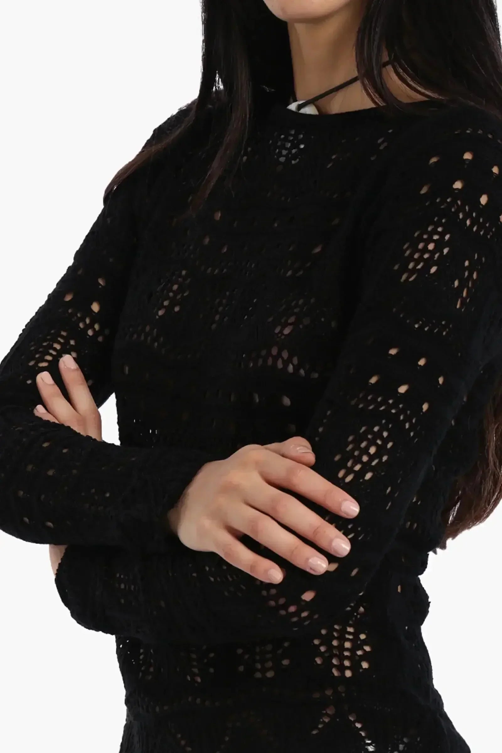 Carina - Knitted Long Sleeves Top 8