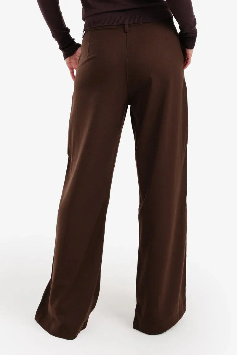 Carina - Wide-Leg Straight Cut Pants 9