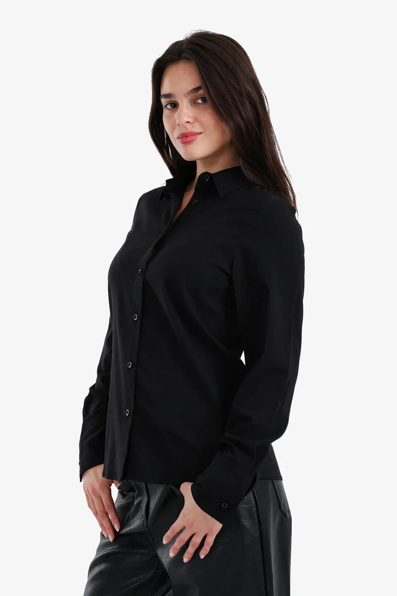 Carina - Turned-Down Collar Shirt 3