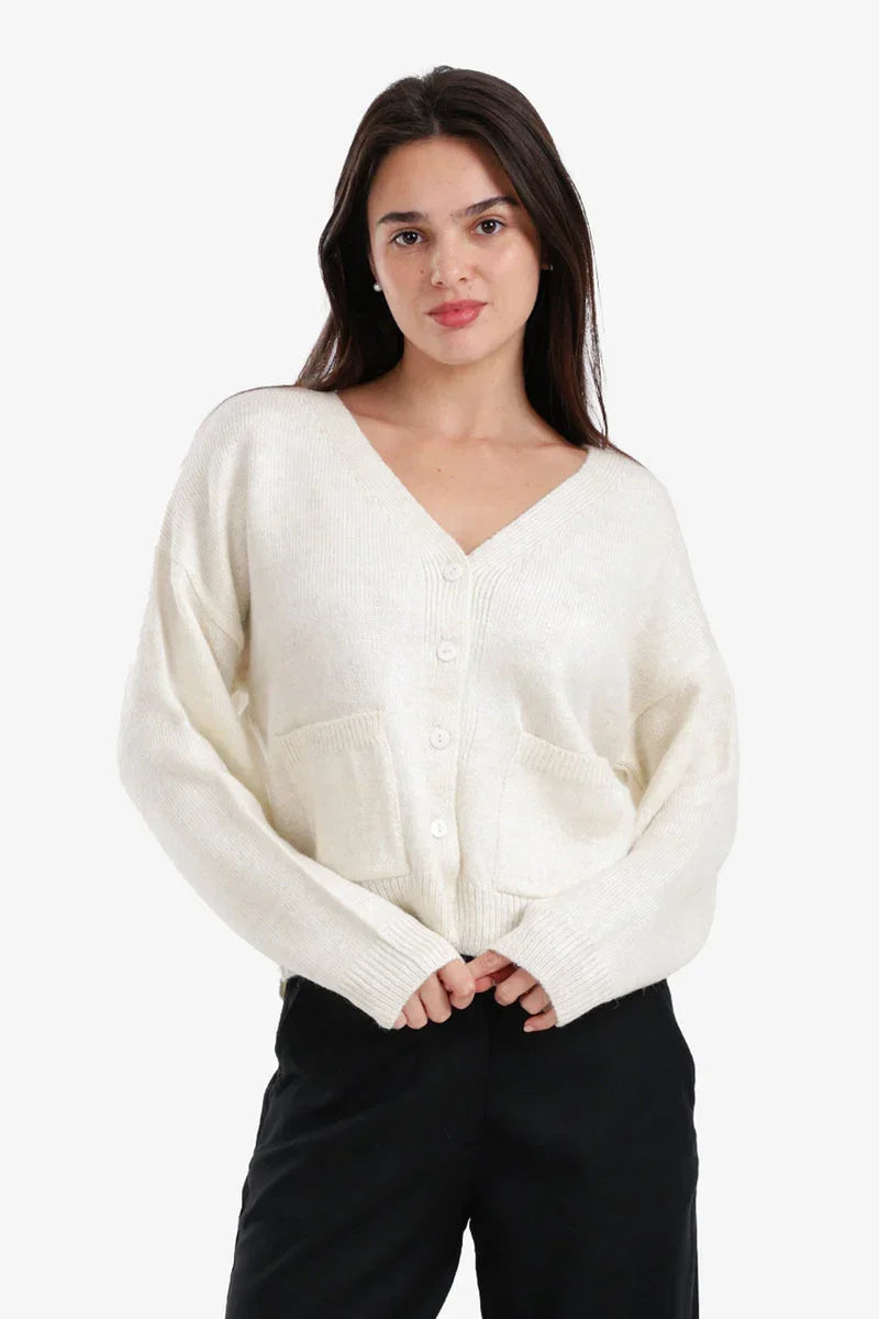Carina - Classic Button-Down Cardigan 6