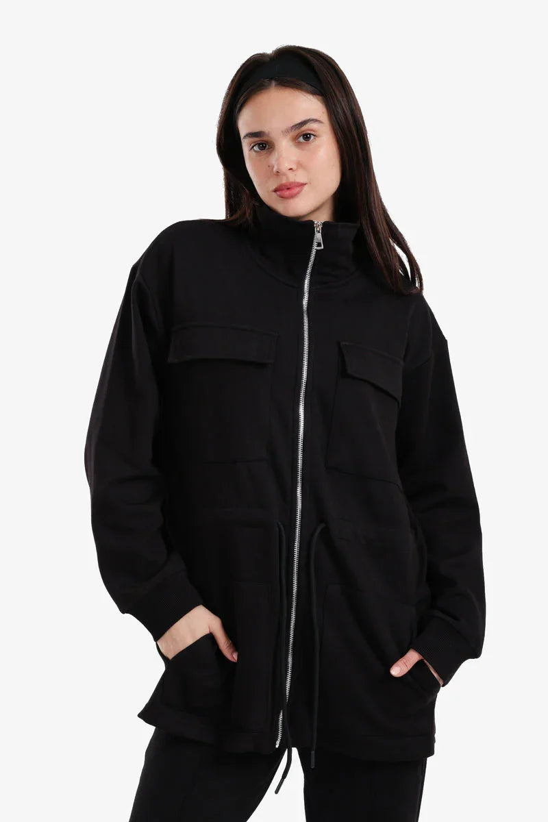 Carina - Utility-Pocket Lounge Jacket 1