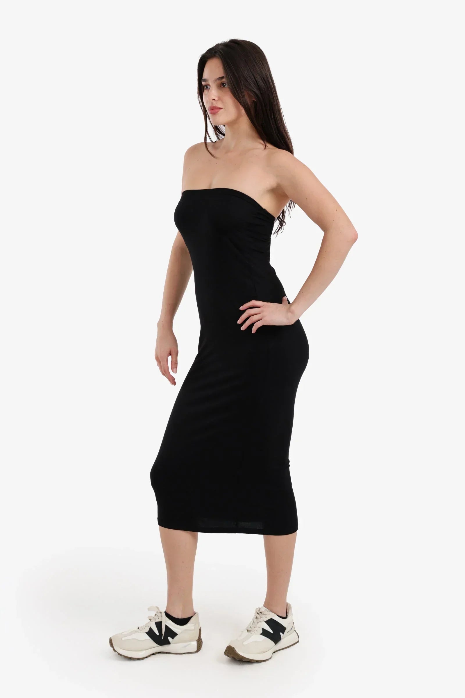 Carina - Strapless Slim Dress 3
