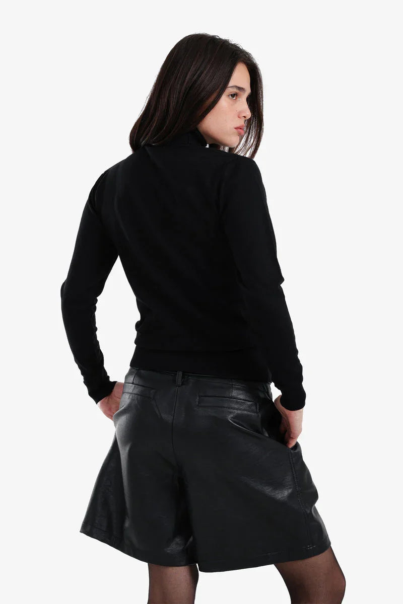 Carina - Slim Fit High Neck Pullover 11