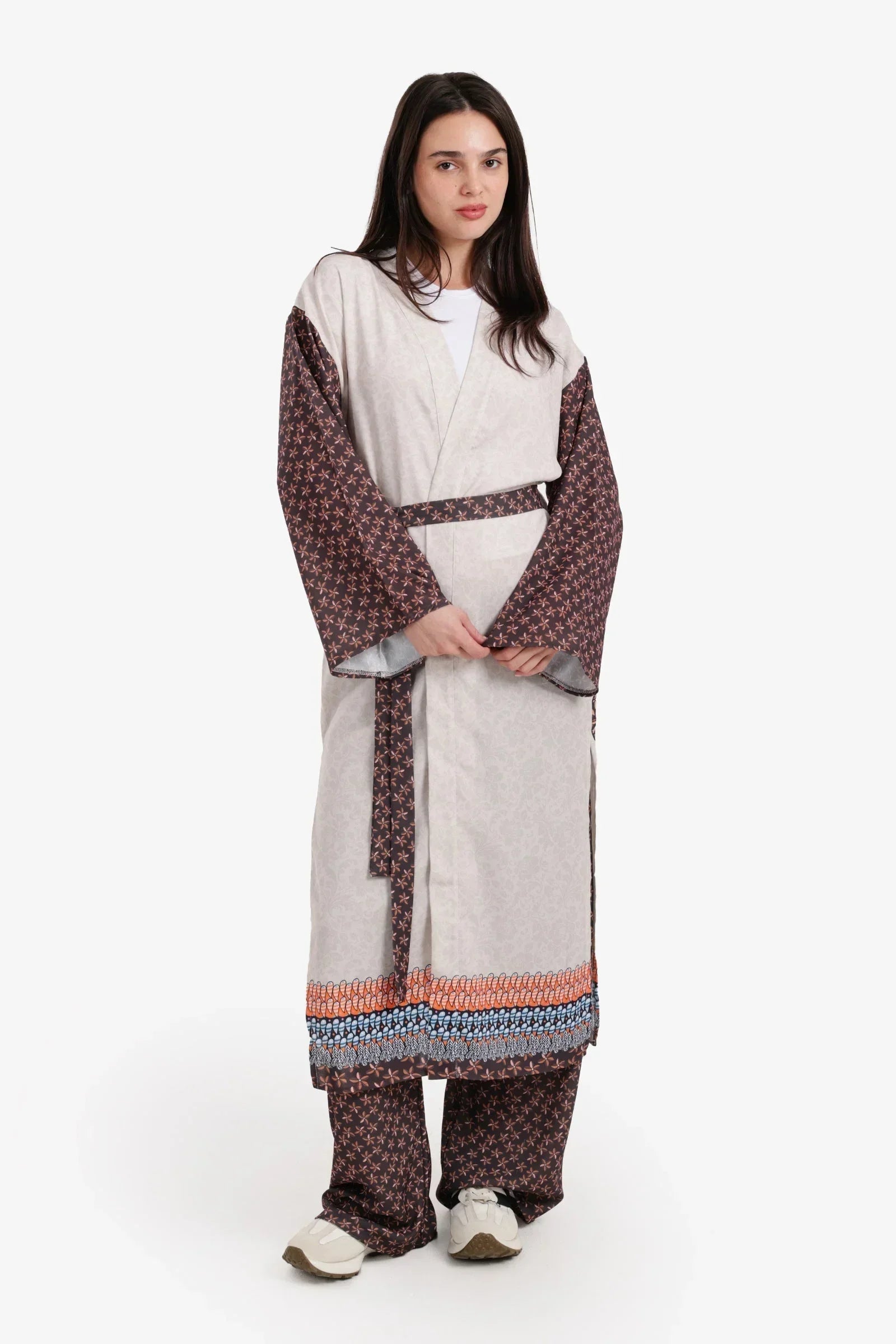 Carina - Multicolored Midi Kimono 1