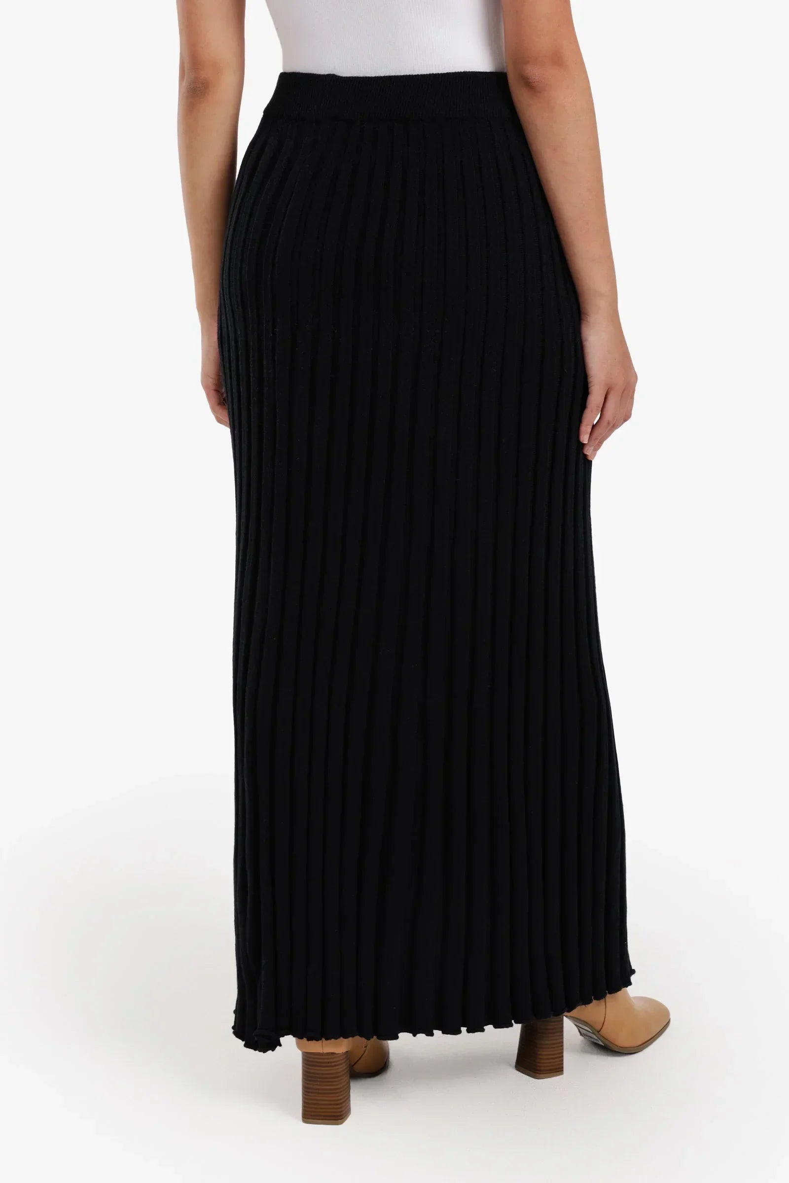 Clue - Ribbed Pencil Skirt 3
