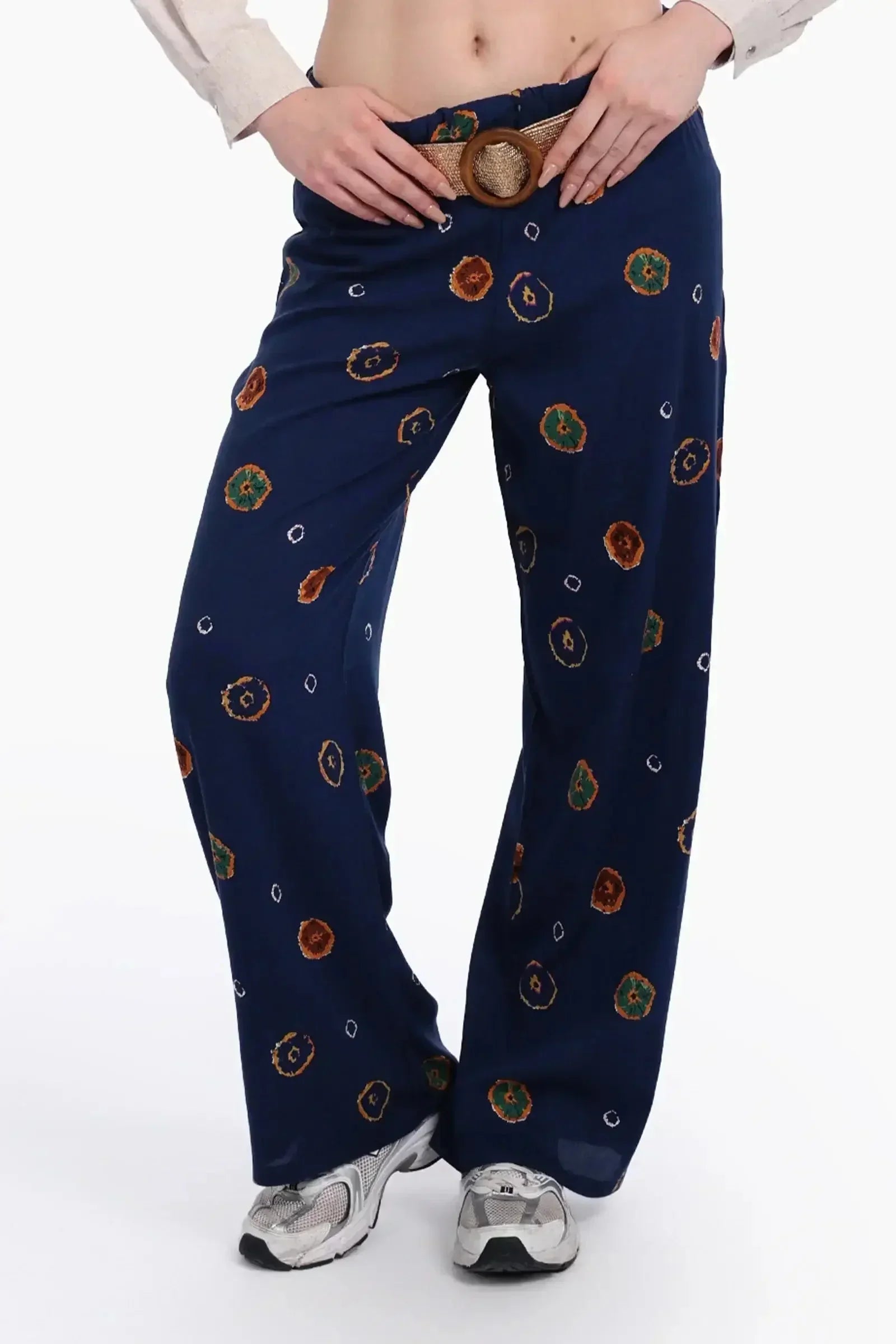 Carina - High Rise Printed Pants 5