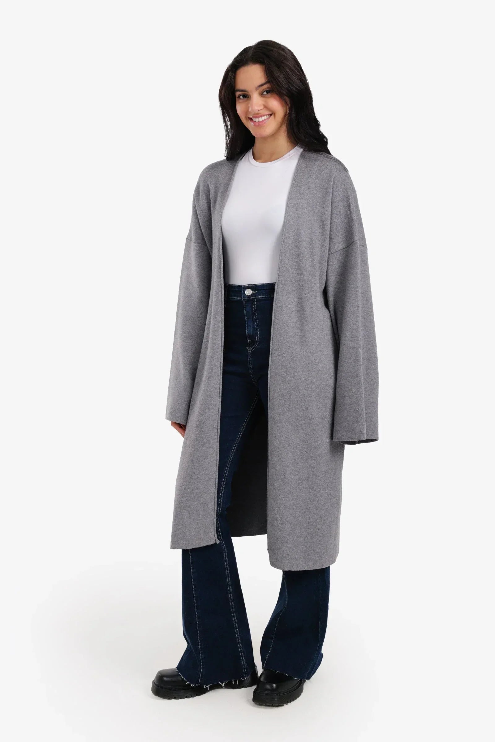 Clue - Knee Length Regular Cardigan 6