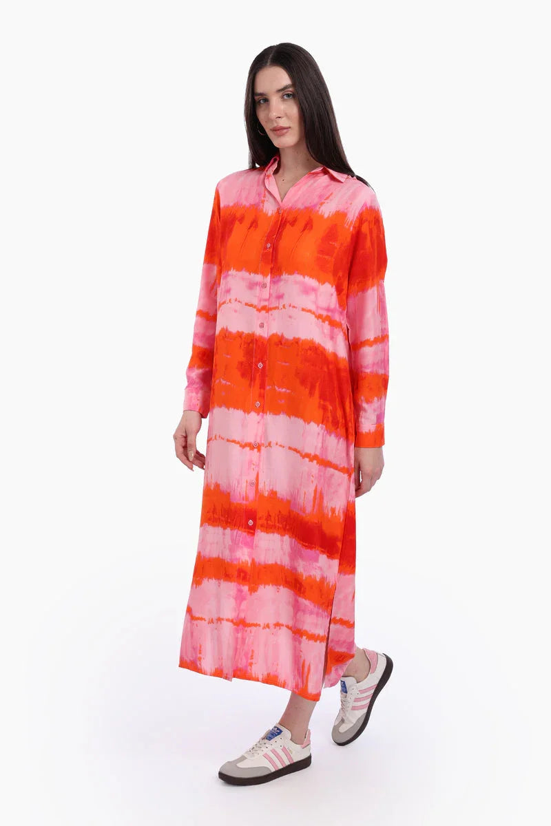 Carina - Cotton Lounge Shirt Dress 1