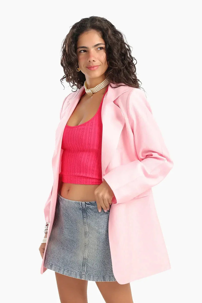 Carina - Classic Long Sleeves Blazer 6