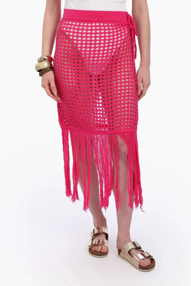 Crochet Skirt Beach Cover-Up - Carina 12
