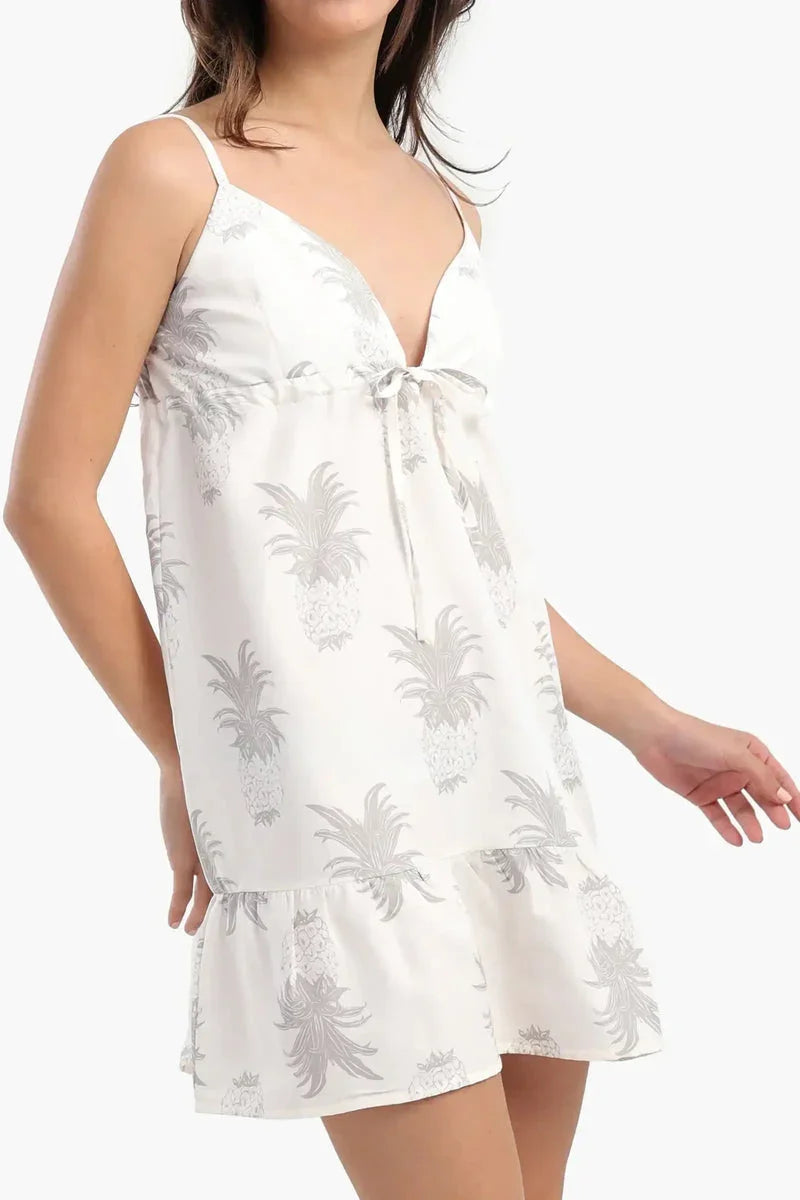 Carina - Pineapple Printed Nightgown 4
