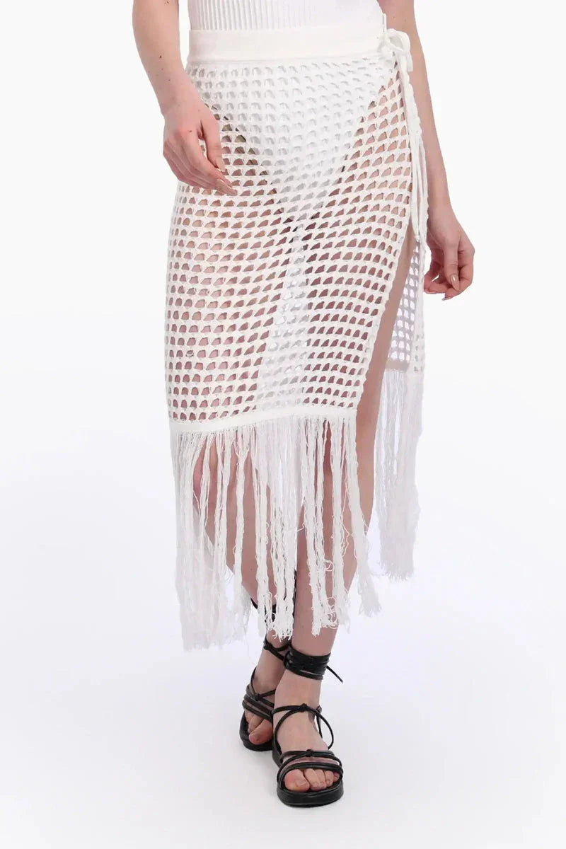 Crochet Skirt Beach Cover-Up - Carina 2