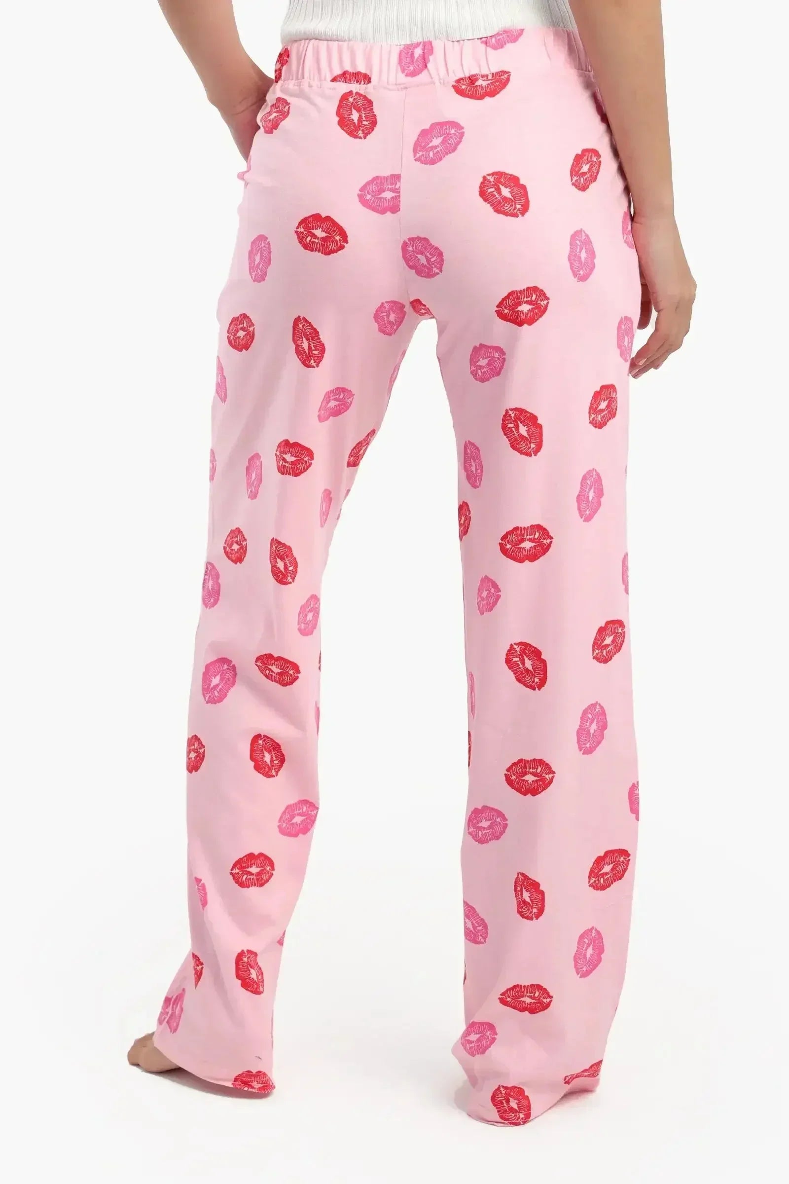 Carina - Printed Lips Pyjama Pants 2