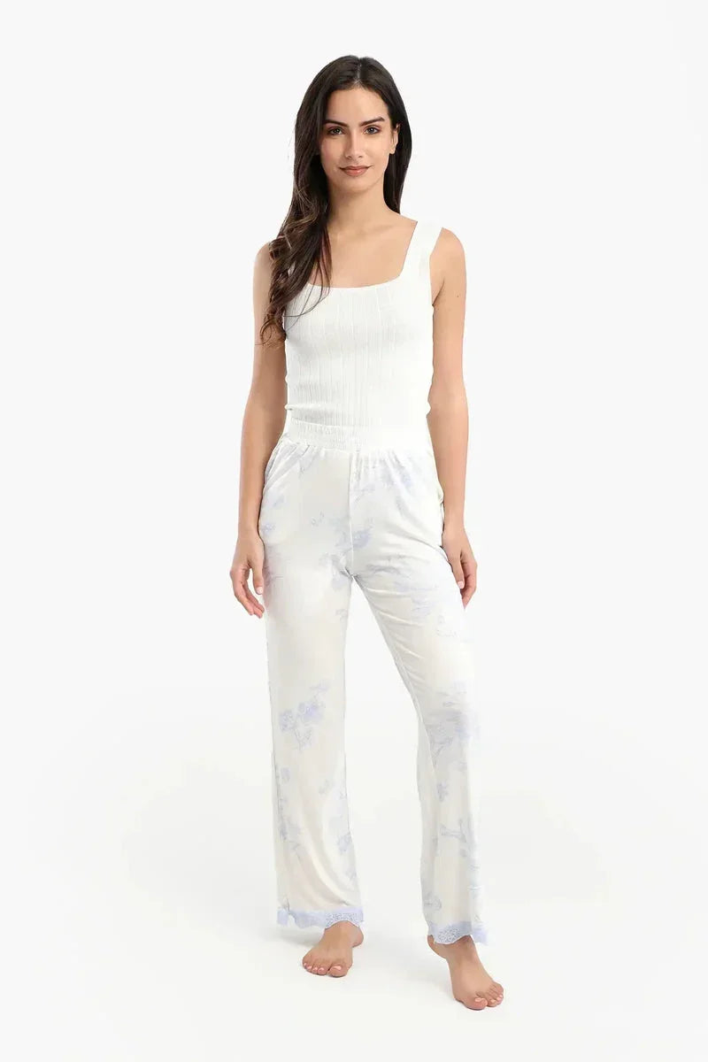 Viscose Blend Pyjama Pants - Carina 5