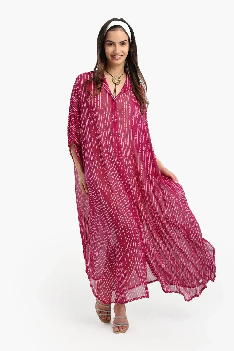Shirt Dress with Wide Sleeves - Carina 2