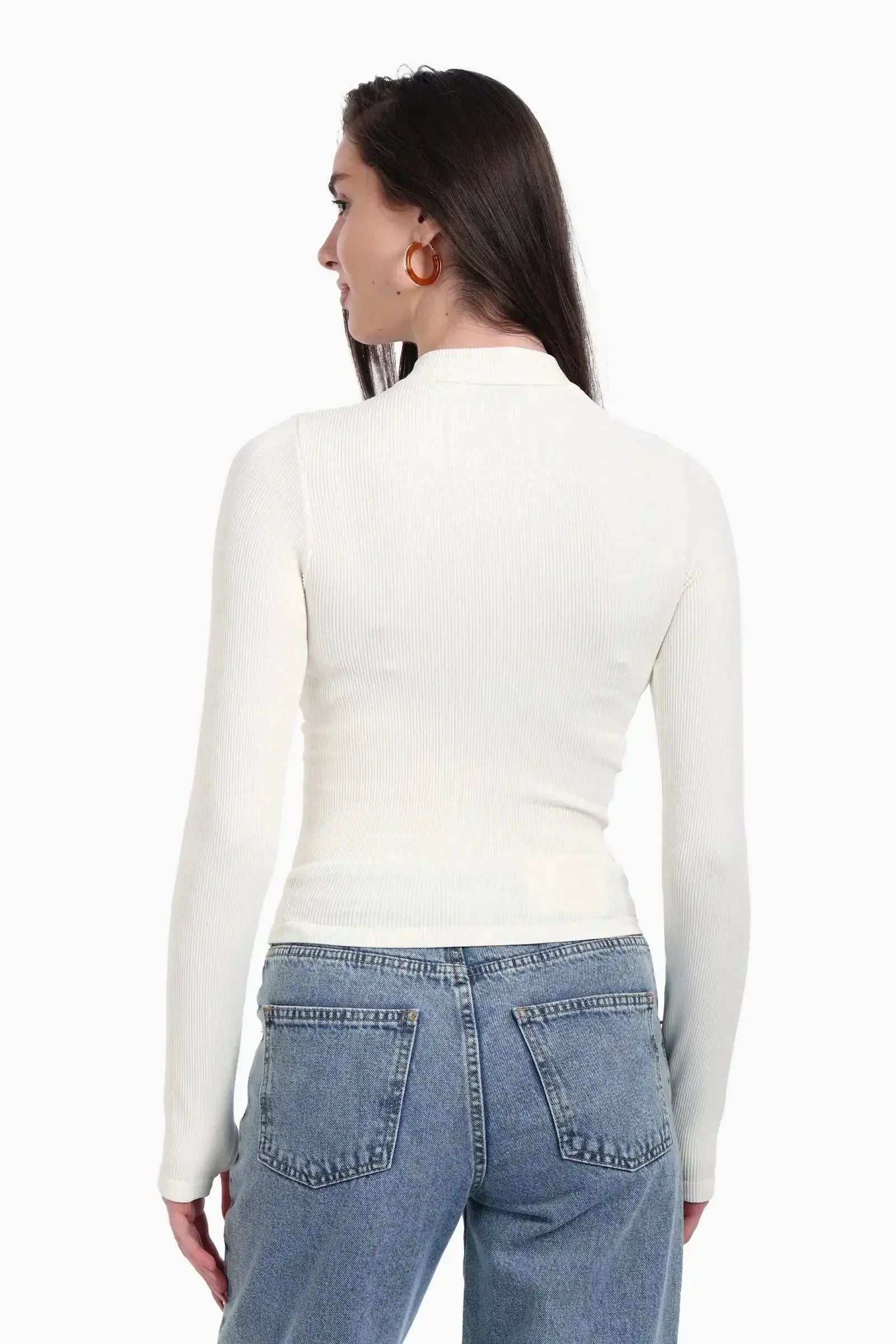 Carina - High Neck Top with Thumbhole 3