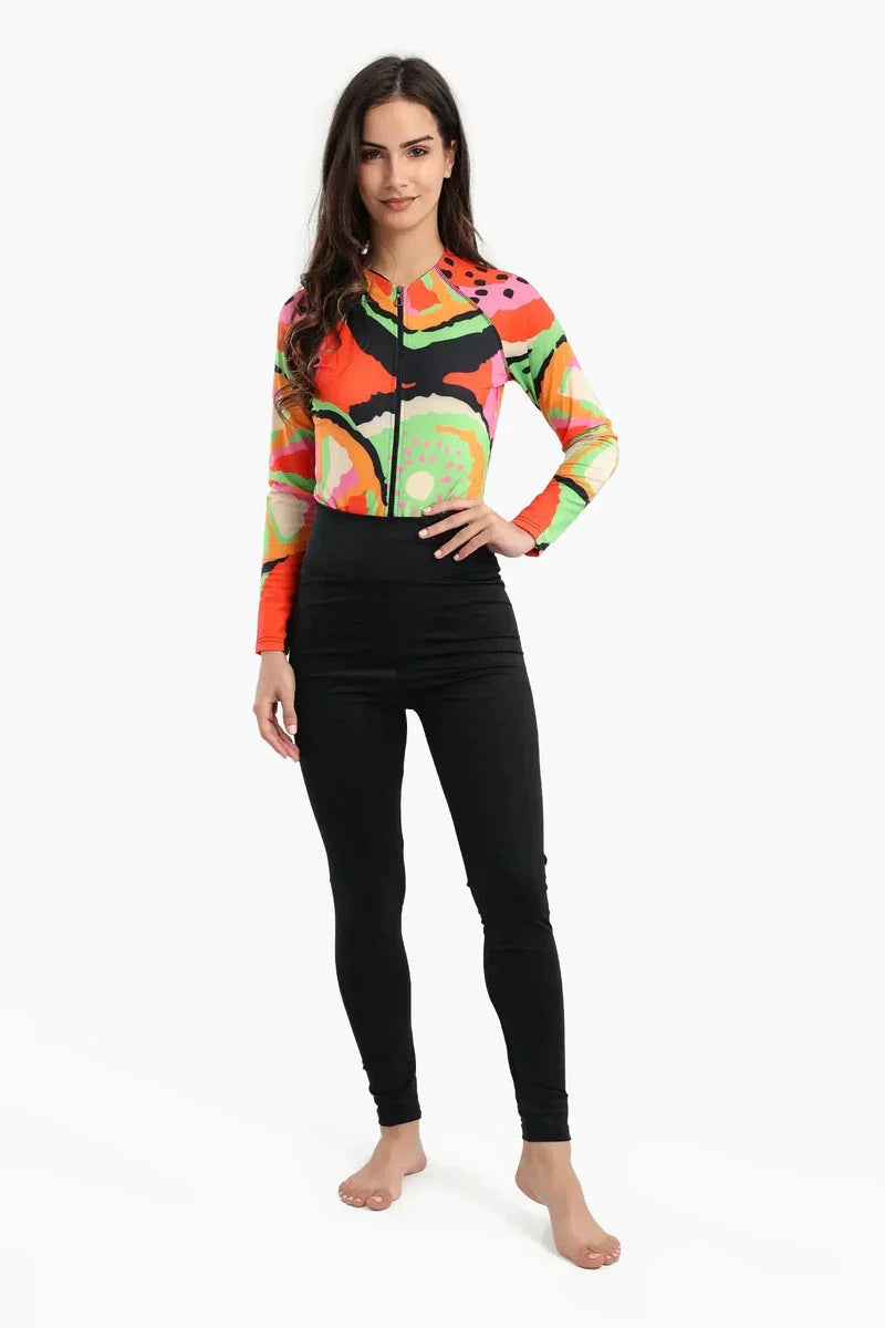 Carina - Fruity Rash Guard Swimsuit 4