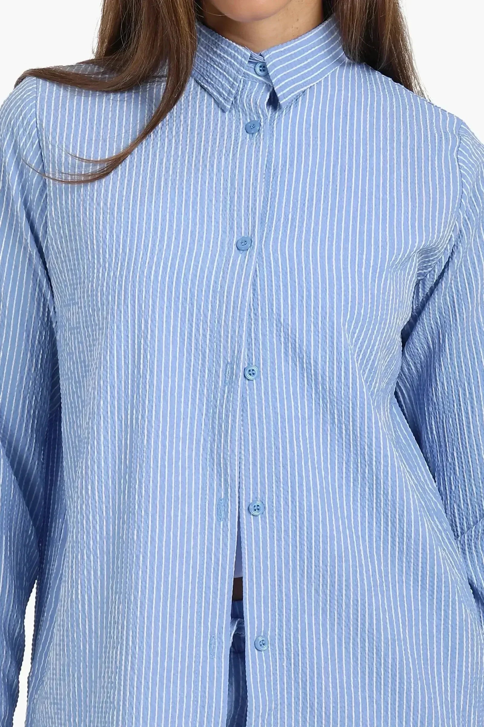 Carina - Striped Long-Sleeve Shirt 4
