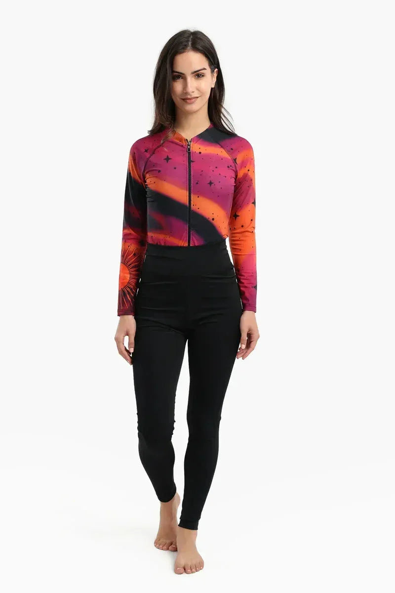 Galaxy Rash Guard Swimsuit - Carina 5