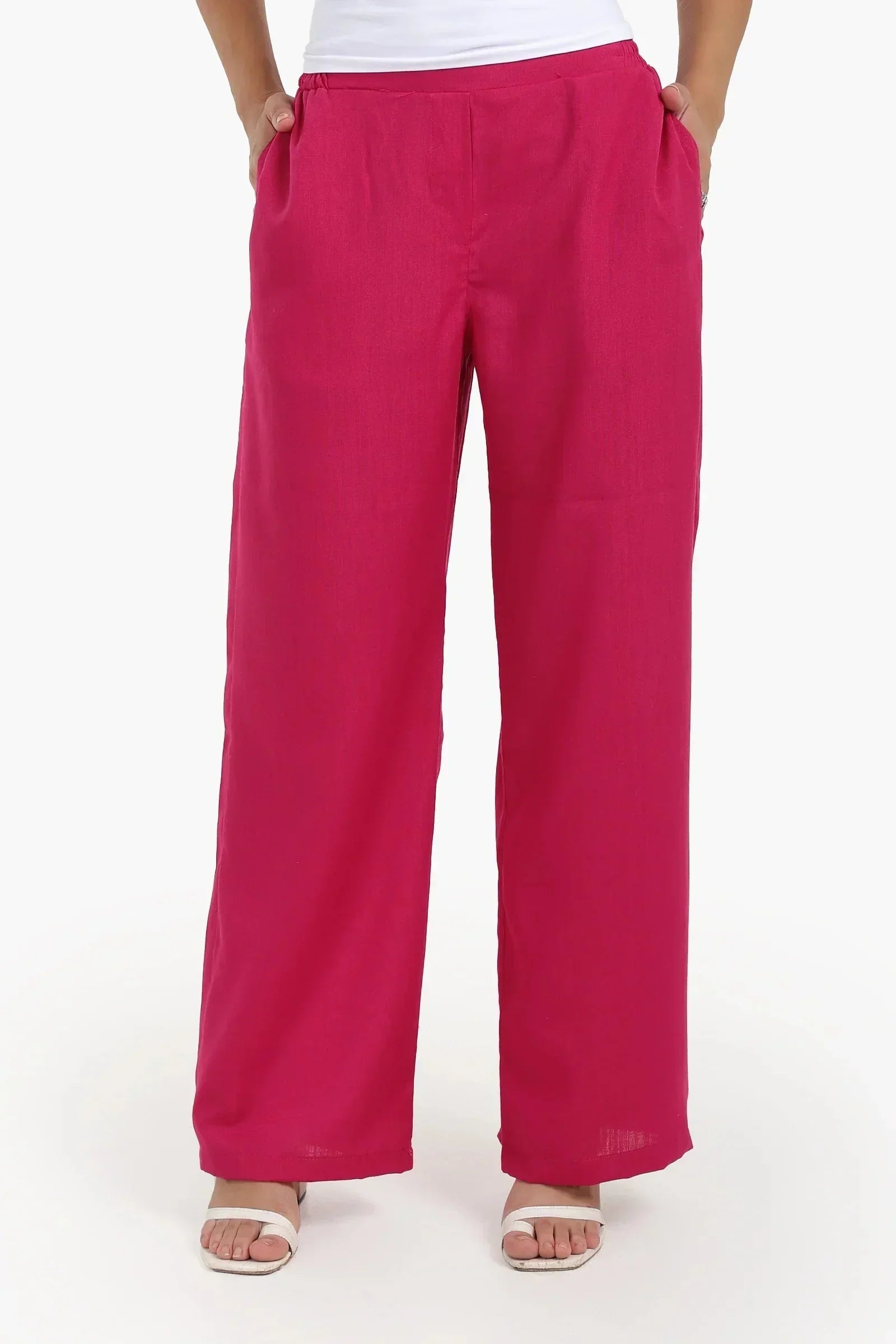 Carina - Chic Wide Leg Lounge Pants 1