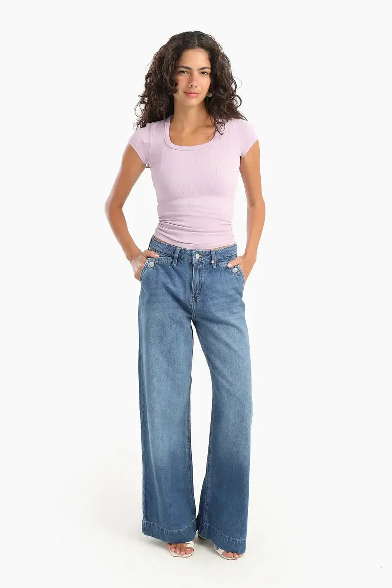 Carina - Jeans With Button Closure Pockets 5