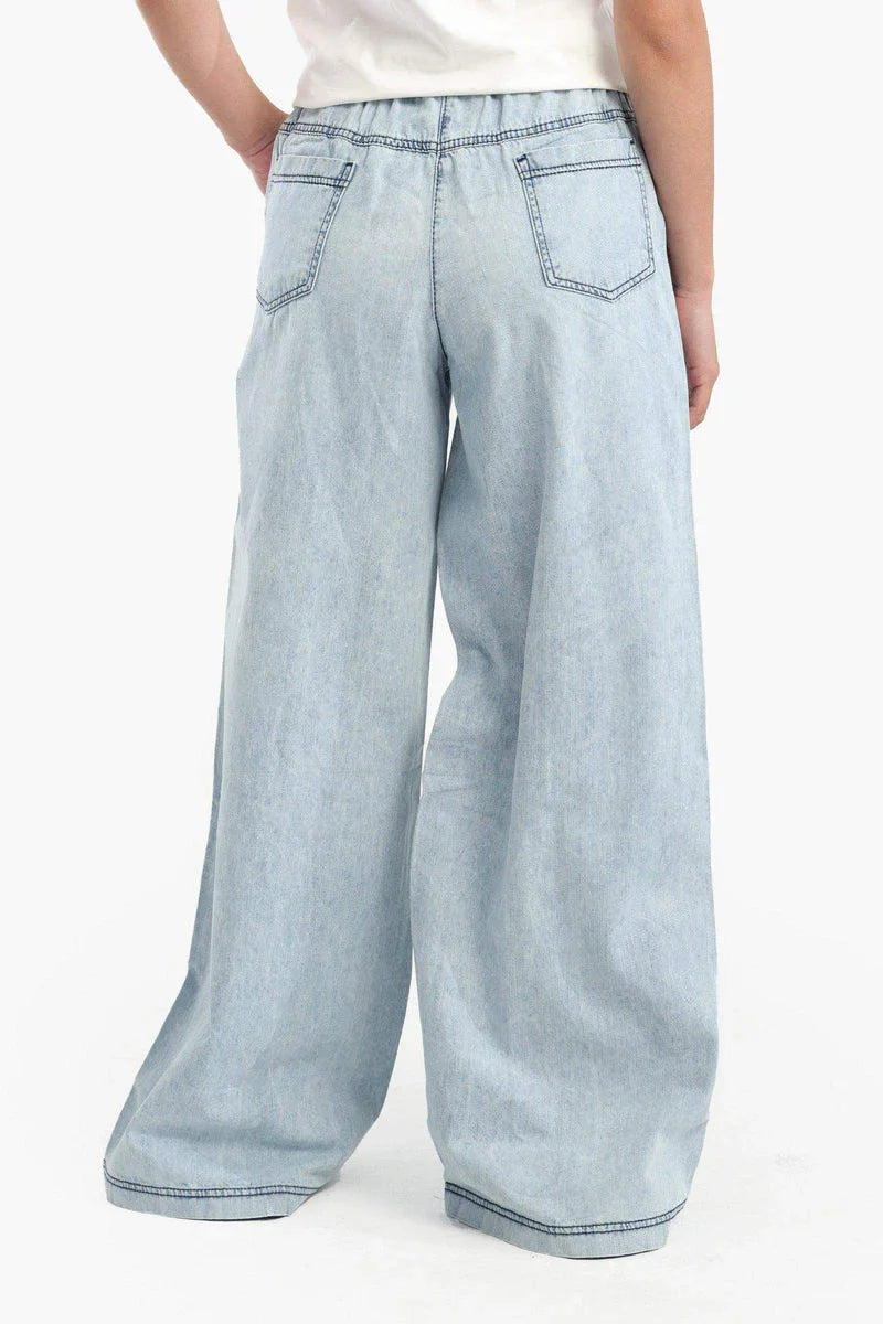 Carina - Relaxed-Fit Denim Pants 6