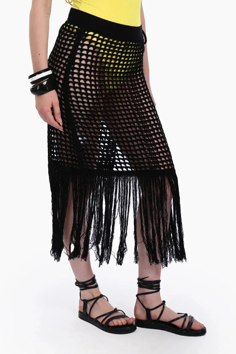 Crochet Skirt Beach Cover-Up - Carina 7