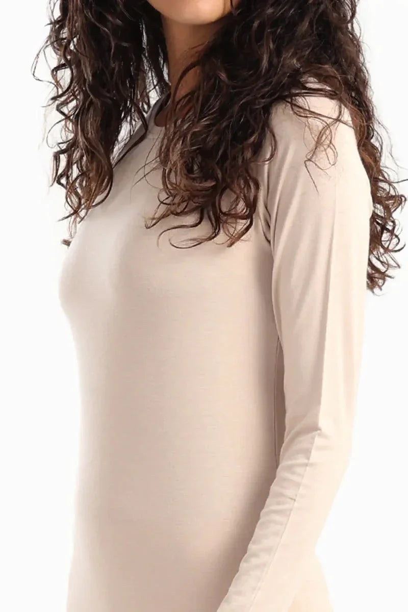 Carina - Slim Dress with Back Slit 13