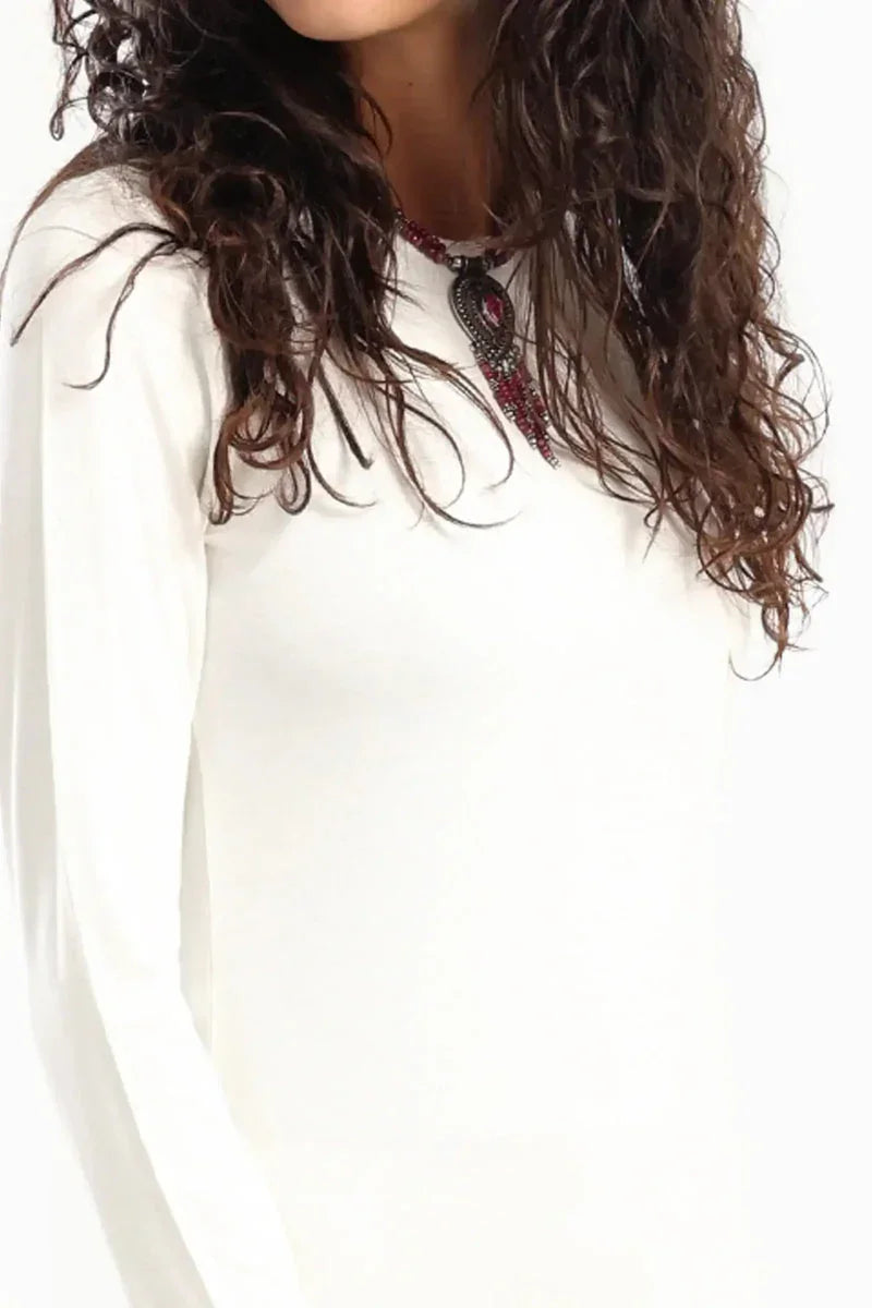 Carina - Slim Dress with Back Slit 15