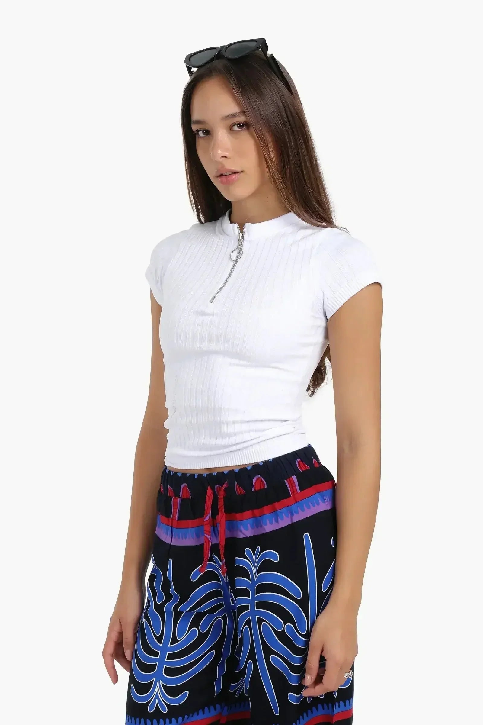 Carina - Seamless Half Zip Top 6
