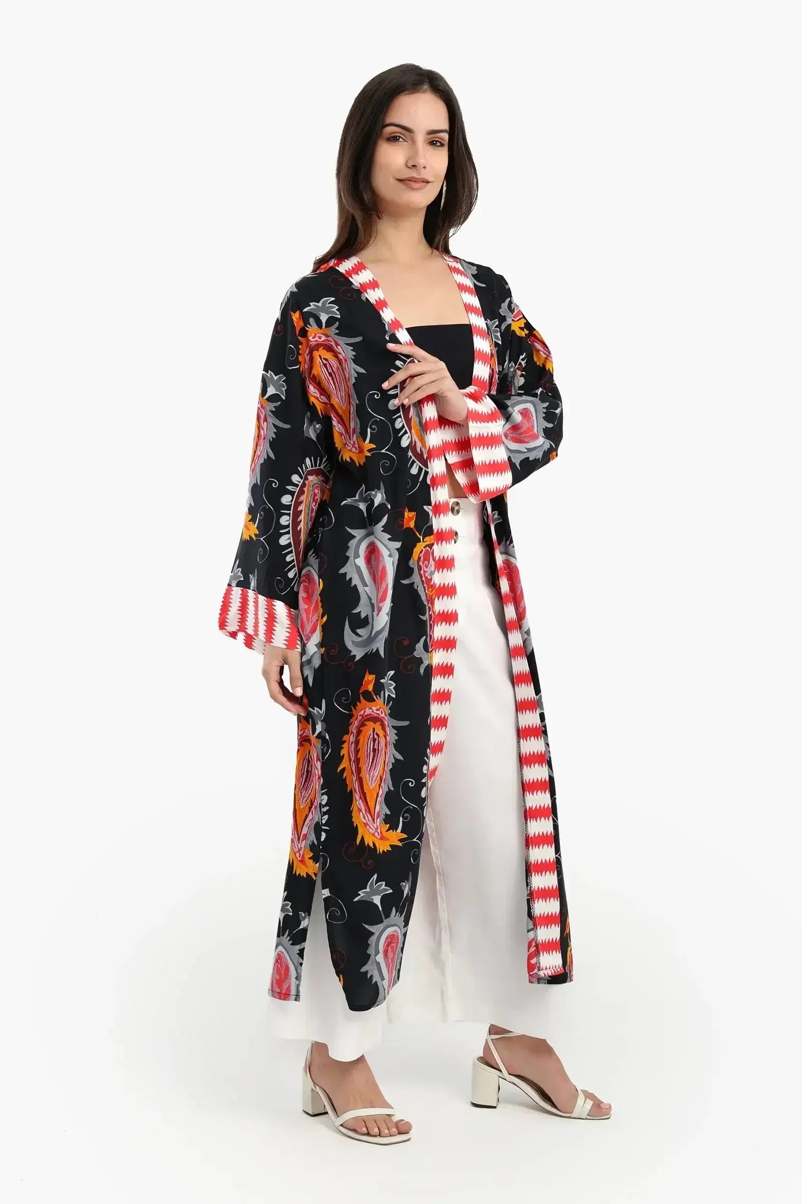 Carina - Colored Viscose Kimono 1