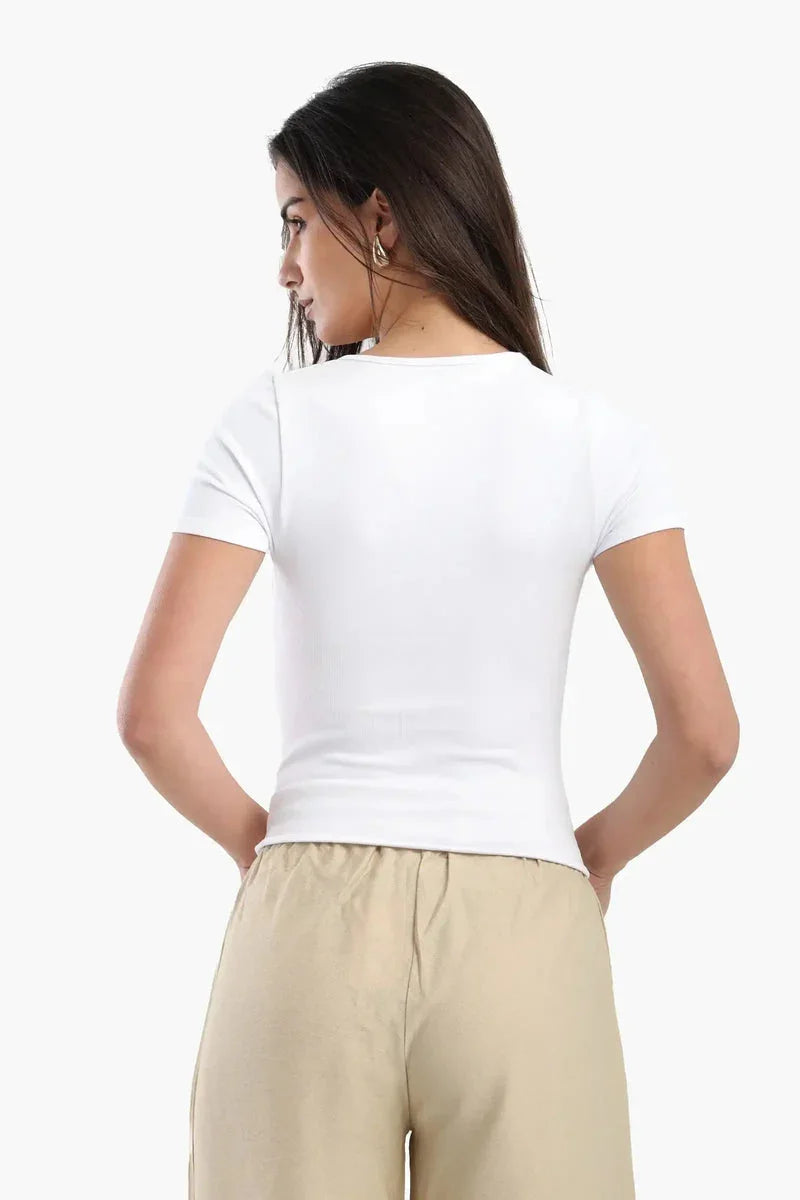 Carina - Ribbed Corset Top 11