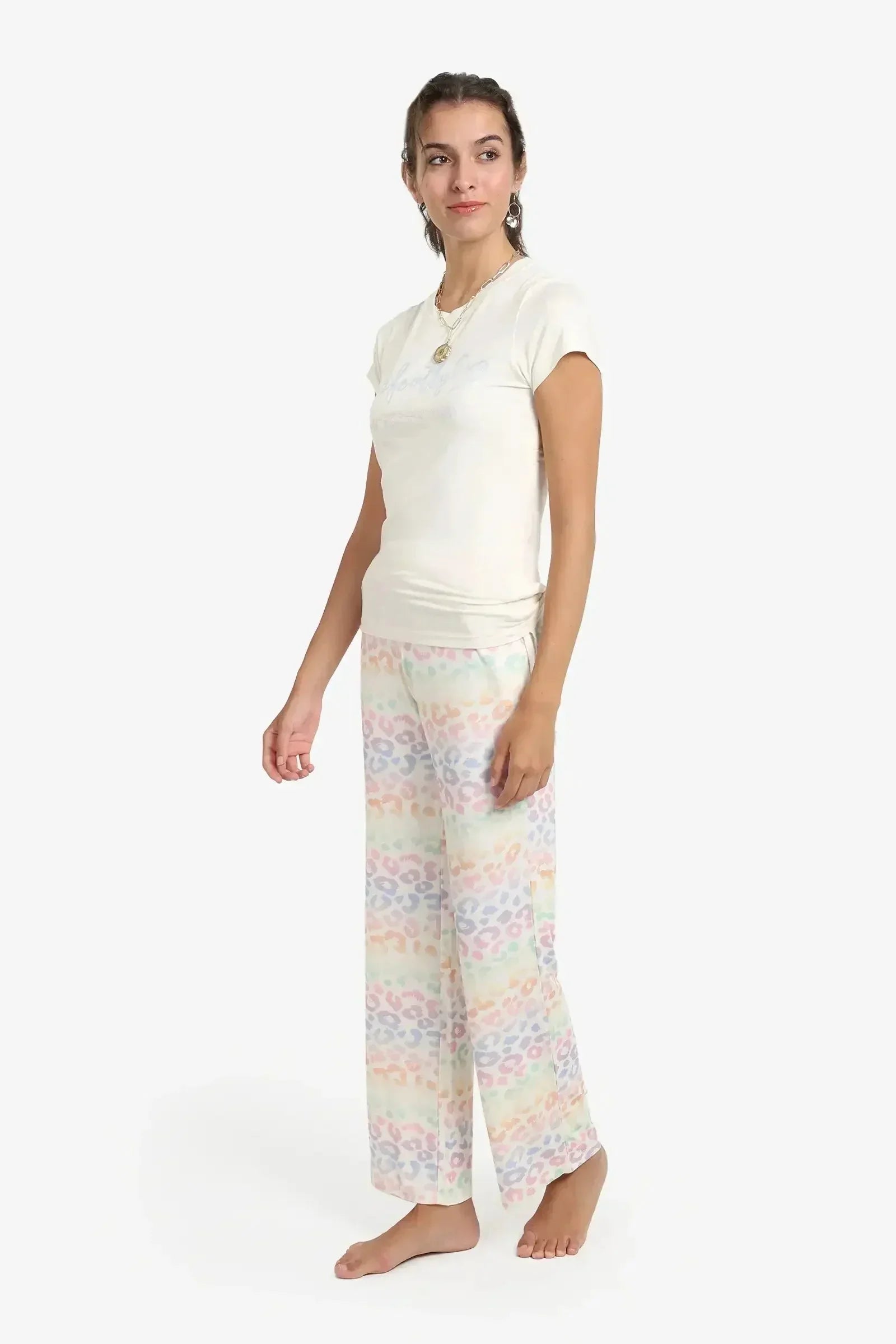 Carina - VIiscose Printed Pyjama Set 5