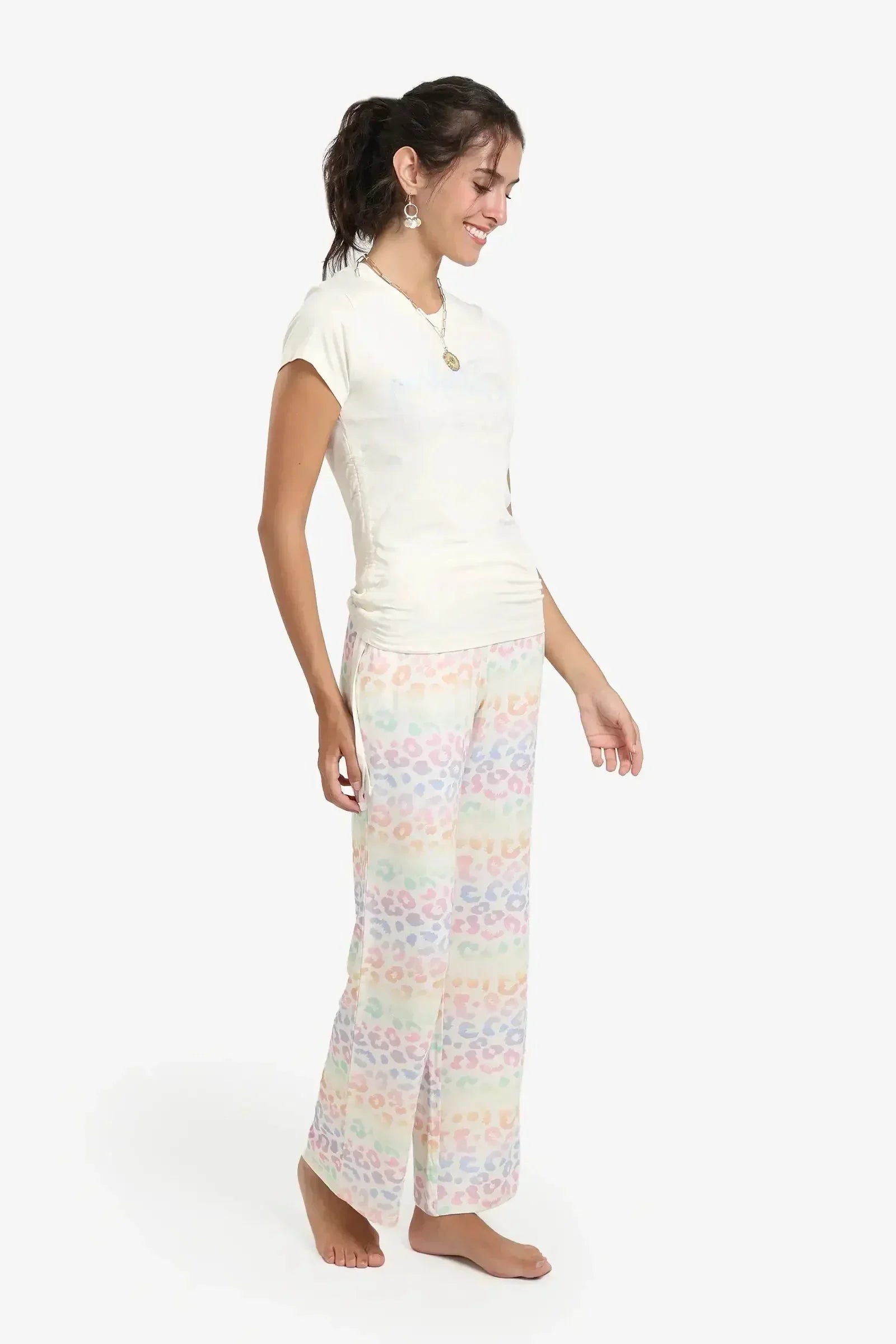 Carina - VIiscose Printed Pyjama Set 2