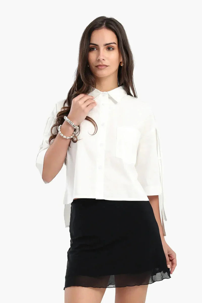 Carina - Classic Cotton Shirt 2
