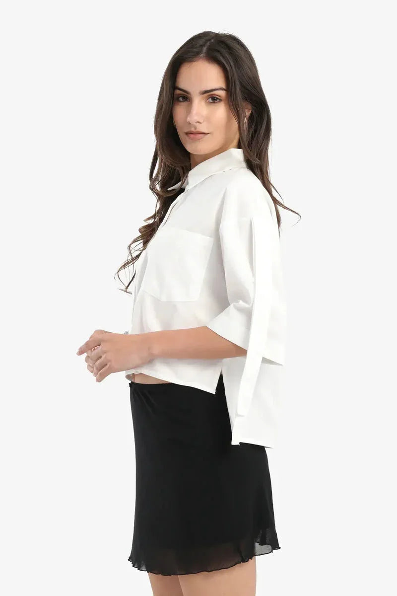 Carina - Classic Cotton Shirt 4
