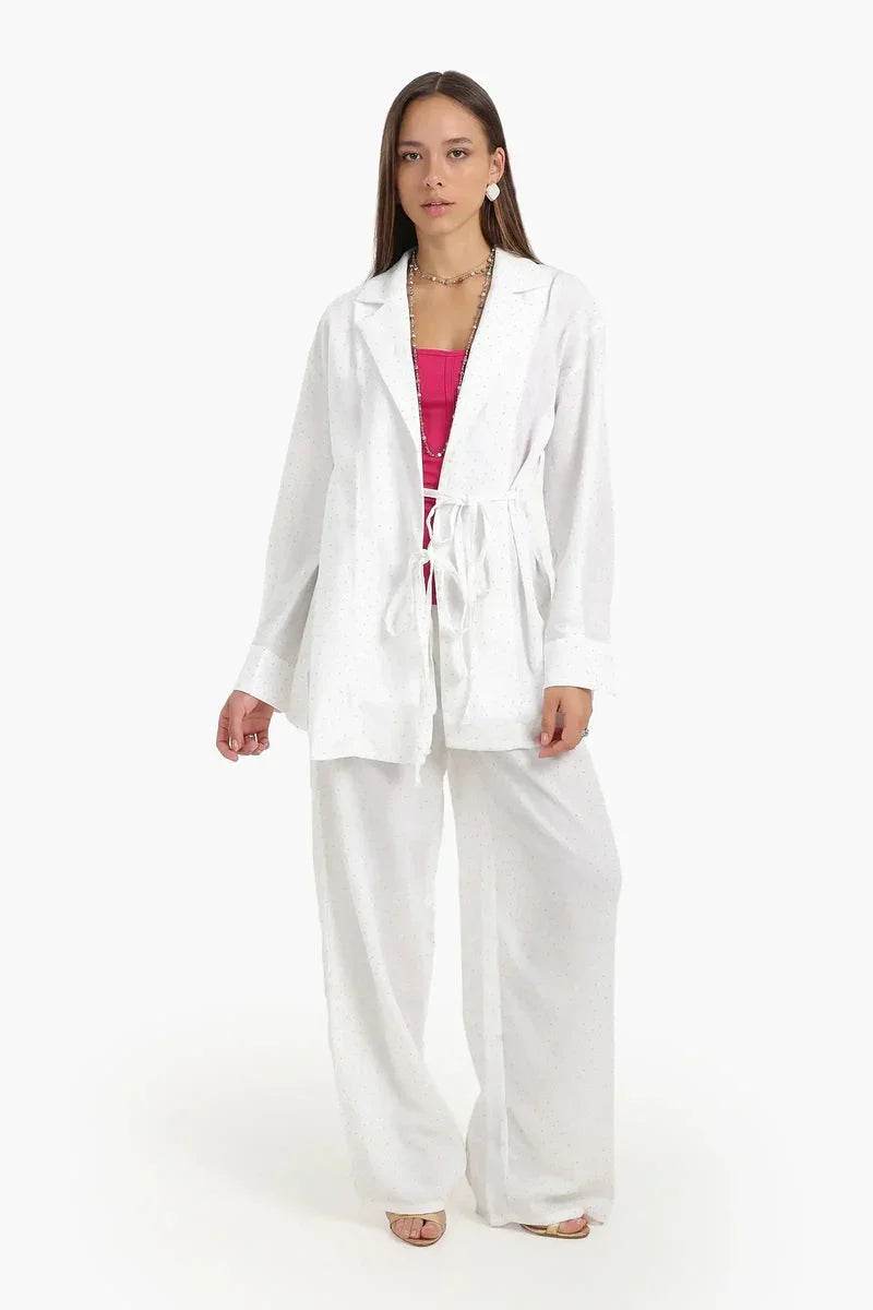 Carina - Flowy Wrap Cardigan Top 13