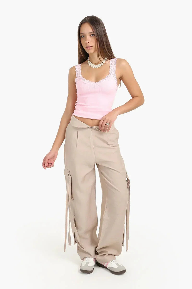 Carina - Turn Down Cargo Pants 10